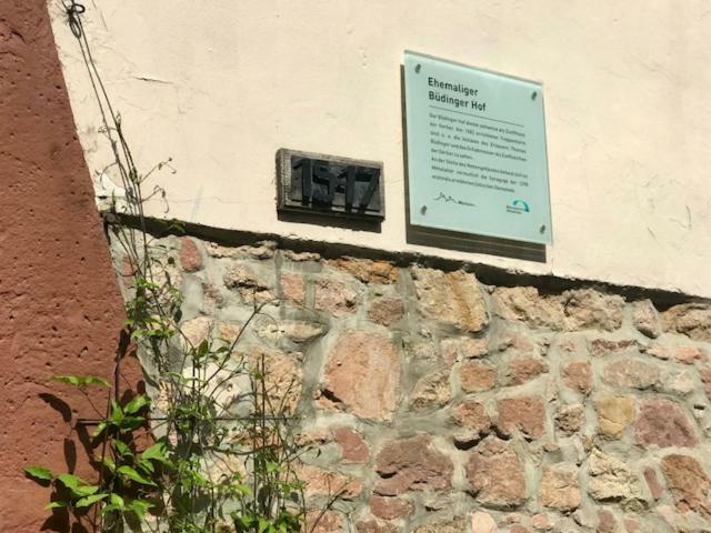Buedinger Hof Weinheim Exterior foto